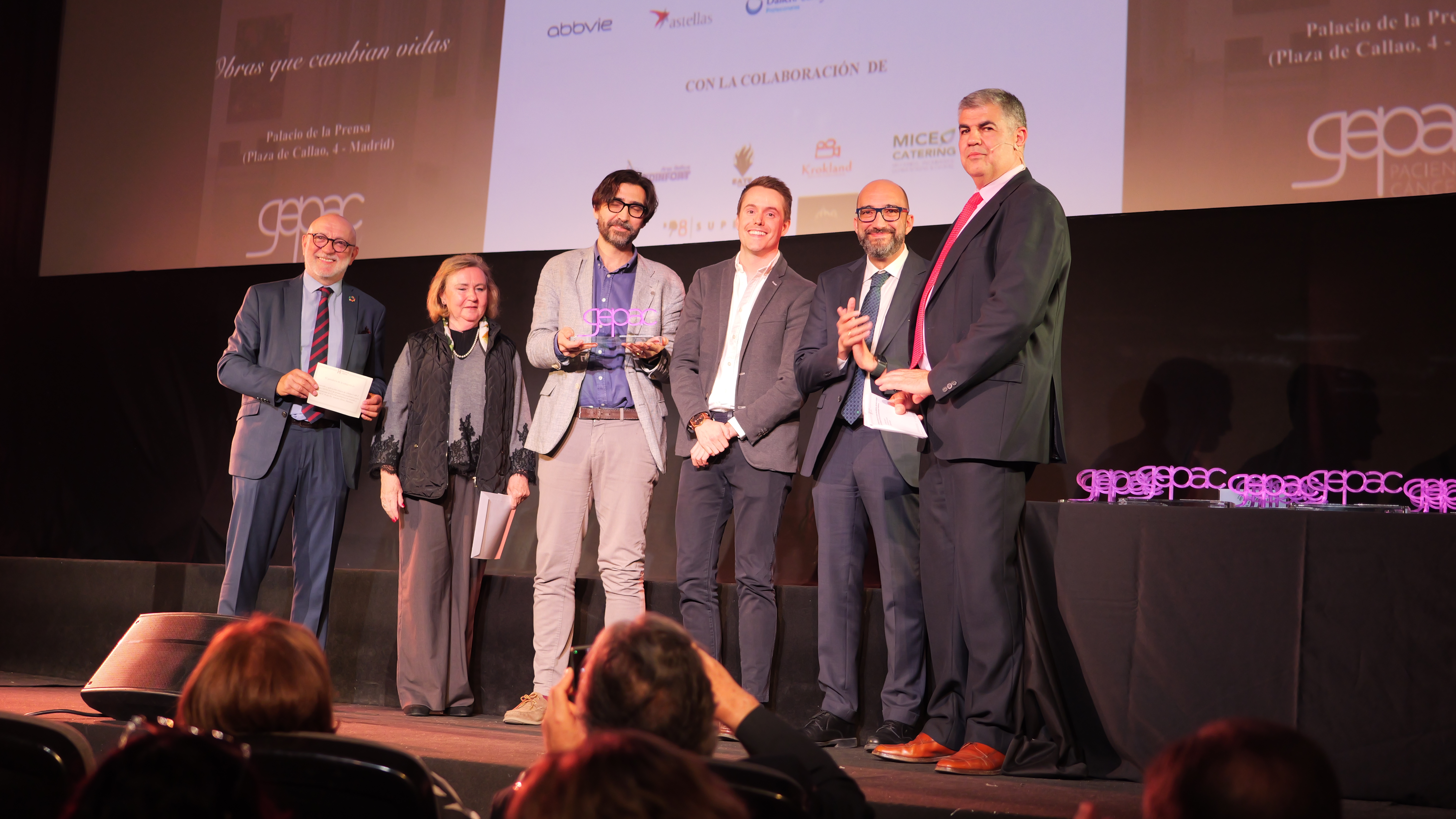 La investigación científica que transforma vidas, primera categoría en los 14 Premios GEPAC